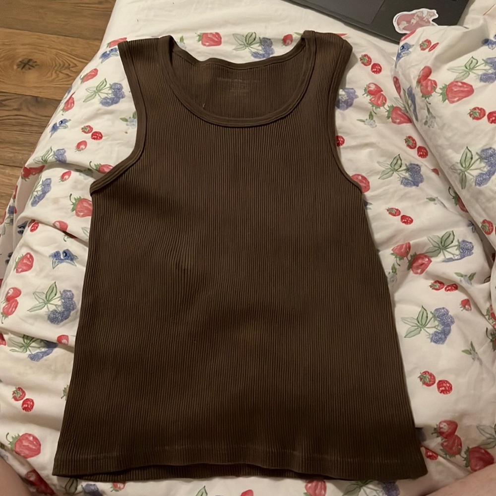 brown brandy tank